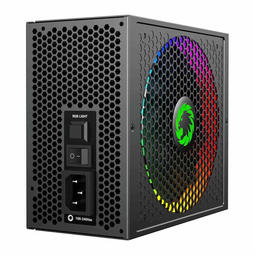 (image for) GameMax RGB-1050 Pro 1050 Watt Fully Modular 80+ Gold ARGB PSU/Power Supply